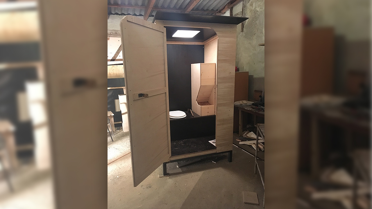 öKlo-Komposttoiletten-Prototyp