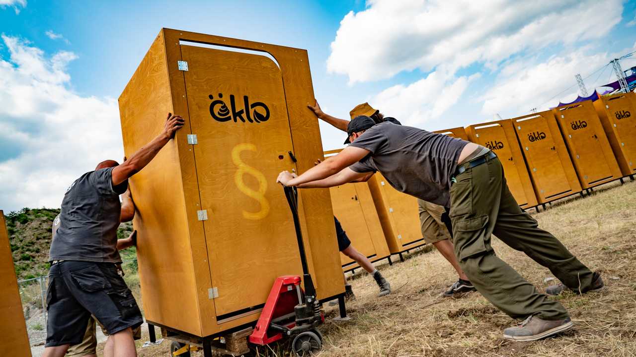 Gesetzliche Vorschriften für Toiletten auf Veranstaltungen